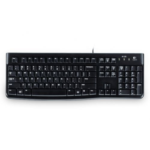 голяма снимка на LOGITECH Corded Keyboard K120 Business EMEA Bulgarian 920-002644