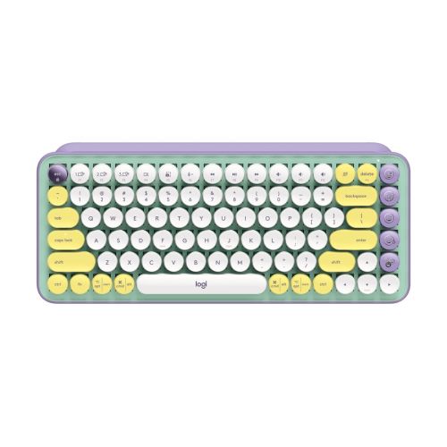 голяма снимка на Logitech POP Keys Wireless Mechanical Keyboard With Emoji 920-010736