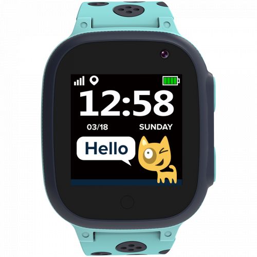 голяма снимка на Kids smartwatch 1.44 inch colorful screen GPS function Nano SIM CNE-KW34BL