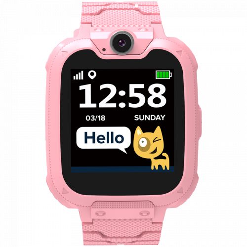 голяма снимка на Kids smartwatch 1.54 inch colorful screen Camera 0.3MP Mirco SIM CNE-KW31RR