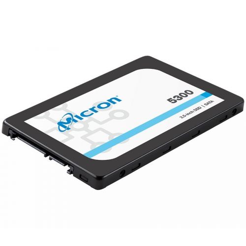 голяма снимка на MICRON 5300 MAX 480GB Enterprise SSD 2.5in 7mm SATA MTFDDAK480TDT 1AW1ZABYY