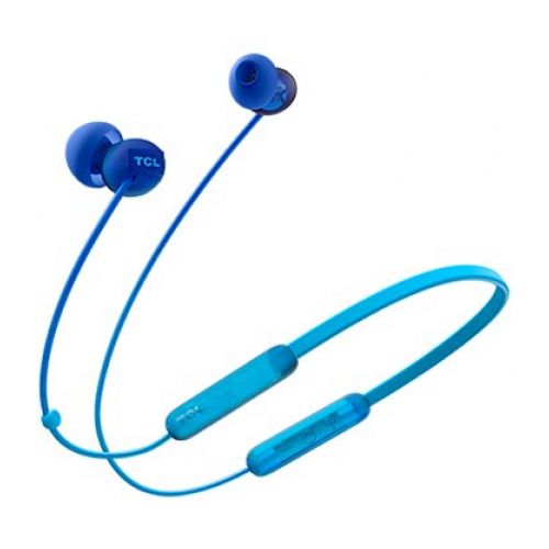 голяма снимка на TCL Neckband in-ear Bluetooth Headset Ocean Blue SOCL300BTBL-EU