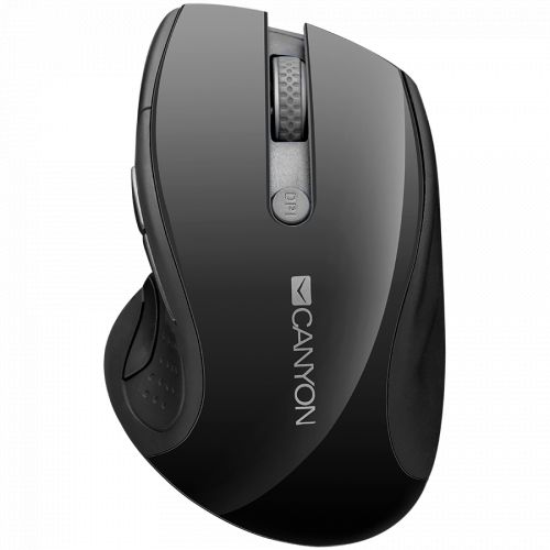 голяма снимка на CANYON 2.4Ghz wireless mouse Black pearl glossy CNS-CMSW01B