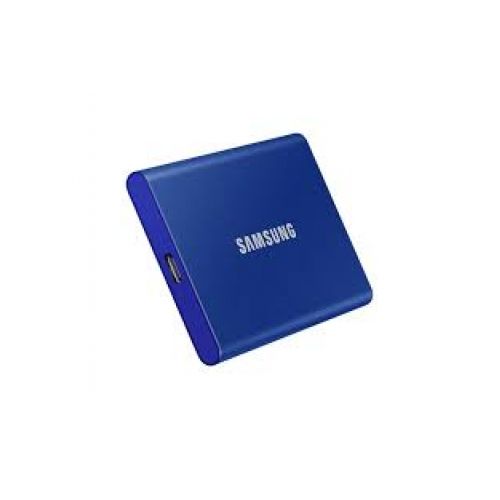 голяма снимка на SAMSUNG EXT SSD T7 500GB BLUE MU-PC500H/WW