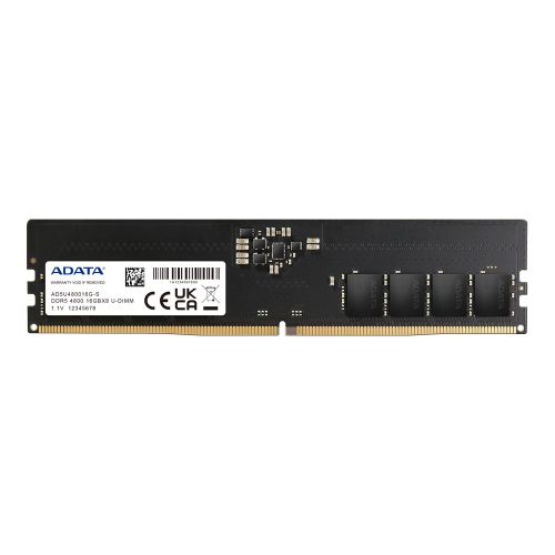 голяма снимка на 16GB DDR5 4800 ADATA AD5U480016G-S