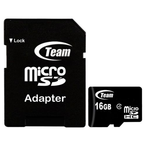 голяма снимка на 16GB SDMICRO ADAPTER UHS CL10 TEAM