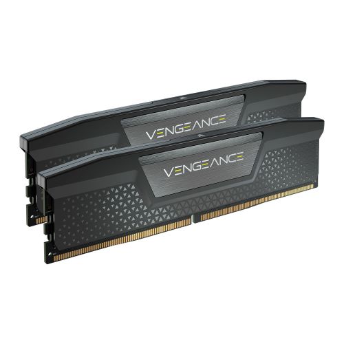 голяма снимка на CORSAIR VENGEANCE DDR5 2x16GB 5200MHz CL40 1.25V Black CMK32GX5M2B5200C40