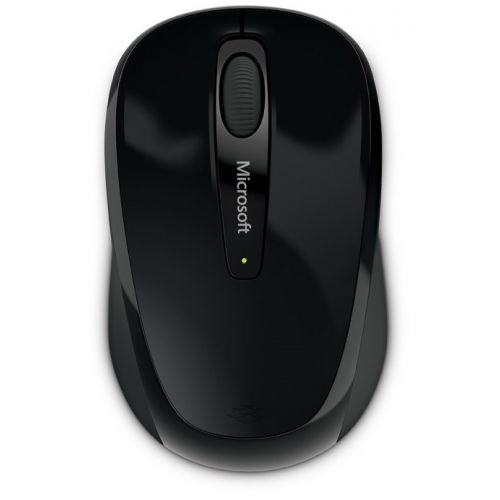 голяма снимка на Microsoft Wireless Mobile Mouse 3500 USB ER English Black Retail GMF-00042