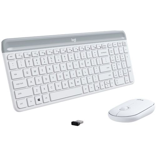 голяма снимка на Logitech Slim Wireless Keyboard and Mouse Combo MK470 920-009205