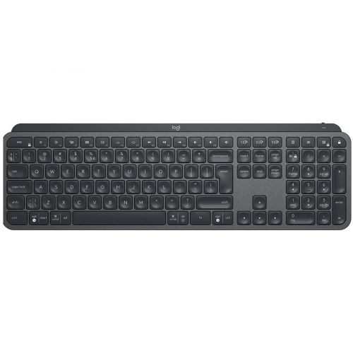 голяма снимка на Logitech MX Keys Advanced Keyboard GRAPHITE US INTL 2.4GHZ BT 920-009415