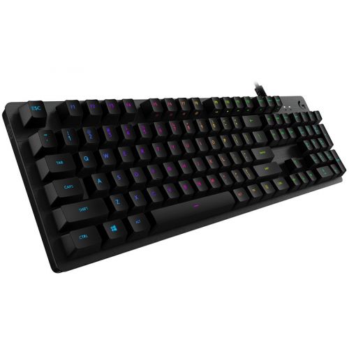 голяма снимка на Logitech G512 Carbon RGB Mechanical Gaming Keyboard 920-008946