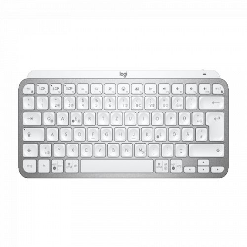 голяма снимка на Logitech MX Keys Mini Wireless Illuminated Keyboard PALE GREY US 920-010499