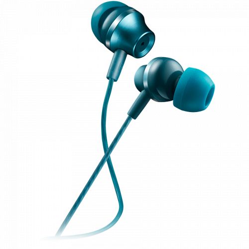 голяма снимка на CANYON Stereo earphones with microphone 1.2M blue-green CNS-CEP3BG