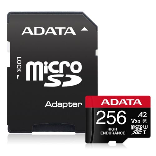 голяма снимка на Adata 256GB MicroSDXC UHS-I U3 V30S A2