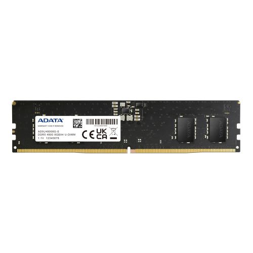 голяма снимка на Adata 8GB DDR5 4800MHz AD5U48008G-S