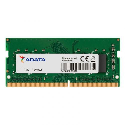 голяма снимка на Adata 8GB Notebook Memory DDR4 SO-DIMM 2666 MHz  AD4S26668G19-RGN