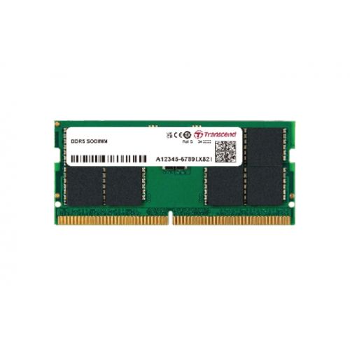 голяма снимка на Transcend 8GB Notebook Memory JM DDR5 4800 SO-DIMM JM4800ASG-8G