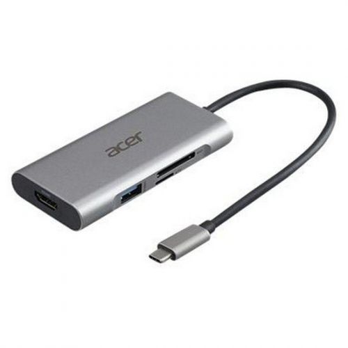 голяма снимка на Acer 7in1 Type C dongle 1x HDMI 3x USB3.2 1x SD TF 1x HP.DSCAB.008