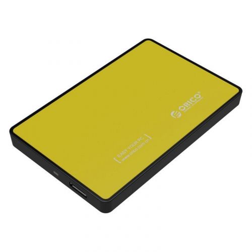 голяма снимка на Orico Storage Case 2.5 inch USB3.0 YELLOW 2588US3-OR