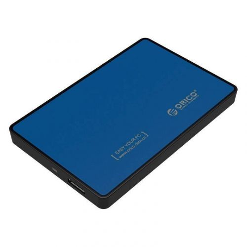 голяма снимка на Orico Storage Case 2.5 inch USB3.0 BLUE 2588US3-BL