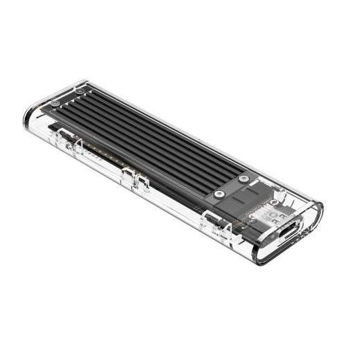голяма снимка на Orico Storage Case M.2 SATA B-key 5 Gbps Black TCM2F-C3-BK