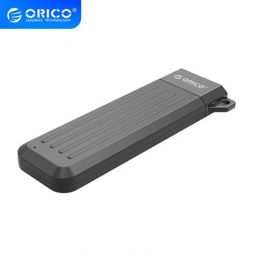 голяма снимка на Orico Storage Case M.2 SATA B-key 6 Gbps Space Gray MM2C3-GY