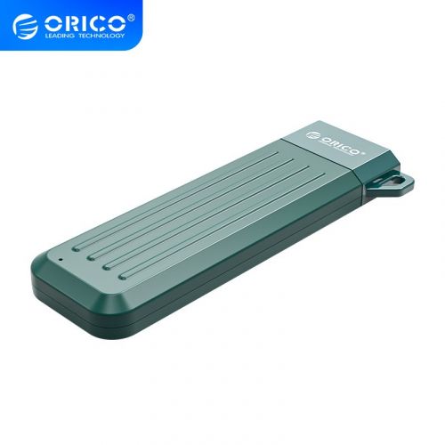 голяма снимка на Orico Storage Case M.2 SATA B-key 6 Gbps Dark Green MM2C3-GR