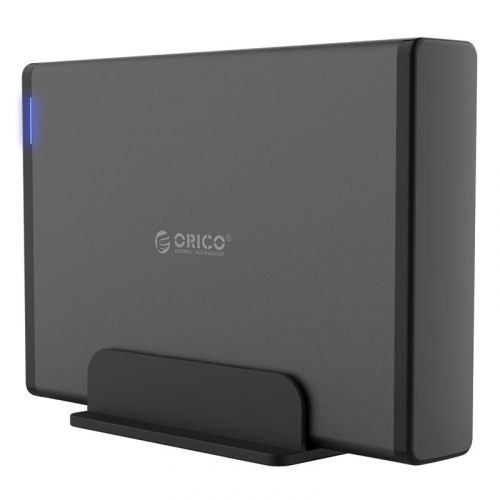 голяма снимка на Orico Storage Case 3.5 inch Vertical USB3.0 7688U3-BK