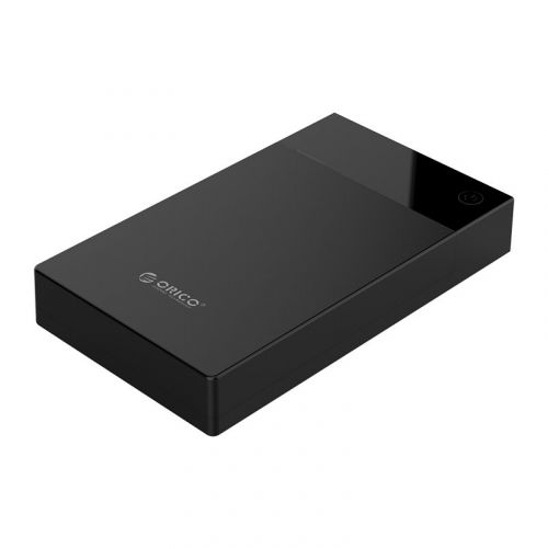 голяма снимка на Orico Storage Case 3.5 inch USB3.0 Power black 3599U3