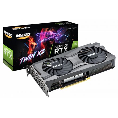 голяма снимка на Inno3D GeForce RTX 3060 Twin N30602-12D6-119032AH