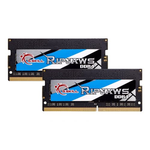 голяма снимка на G.Skill Ripjaws DDR4 2x8GB SO-DIMM 3200MHz PC4-25600 unbuffered