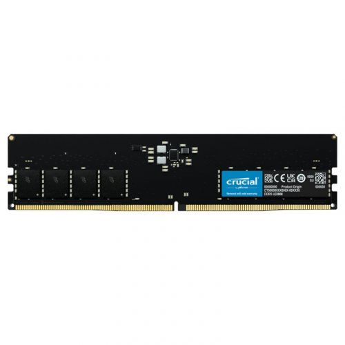 голяма снимка на Crucial RAM 16 GB DDR5 4800 UDIMM CL40