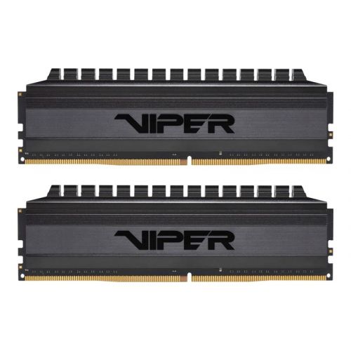 голяма снимка на Patriot Extreme Performance Viper 4 Blackout DDR4 2x32 GB PVB464G320C6K