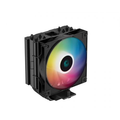 голяма снимка на DeepCool CPU Cooler AG400 BK Addressable RGB LGA1700 AM5