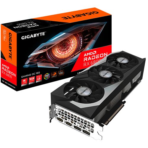голяма снимка на GIGABYTE RX 6800 GAMING OC 16G