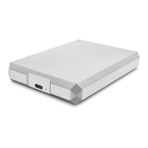 голяма снимка на Ext HDD LaCie Mobile Portable Moon Silver 4TB 2.5 USB-C STHG4000400
