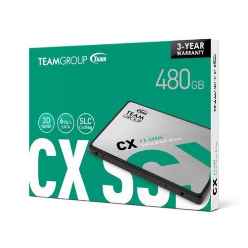 голяма снимка на TEAM GROUP SSD 480GB SSD CX1 2.5 INCH