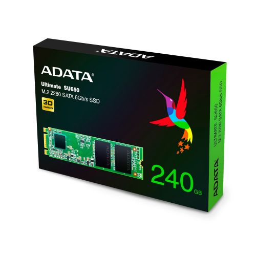 голяма снимка на ADATA SSD SU650 240GB M2 SATA