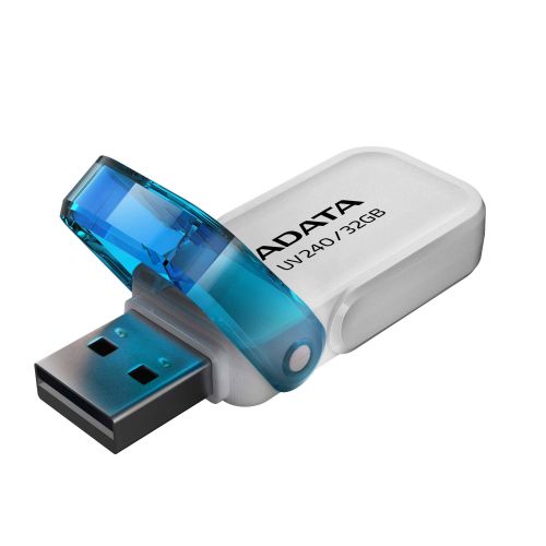 голяма снимка на ADATA 32GB USB UV240 WHITE