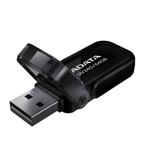 голяма снимка на ADATA 64GB USB UV240 BLACK