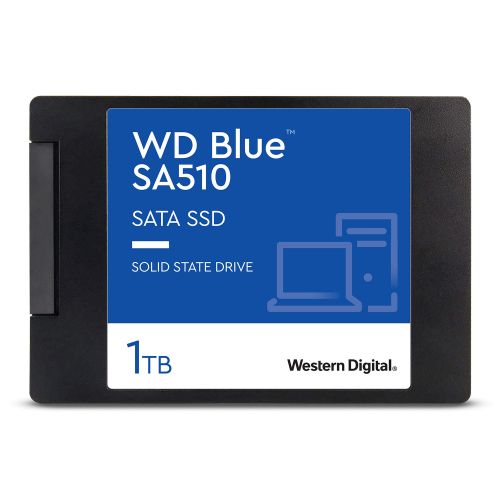 голяма снимка на Western Digital Blue 2.5in 1TB SATA WDS100T3B0A