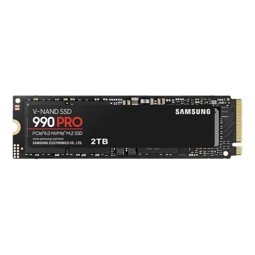 голяма снимка на Samsung SSD 990 PRO 2TB PCIe 4.0 NVMe M.2 V-NAND MZ-V9P2T0BW