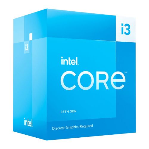 голяма снимка на Intel i3-13100F 3.4GHz 12MB LGA1700 box