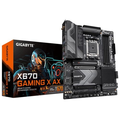 голяма снимка на Gigabyte X670 GAMING X AX AM5