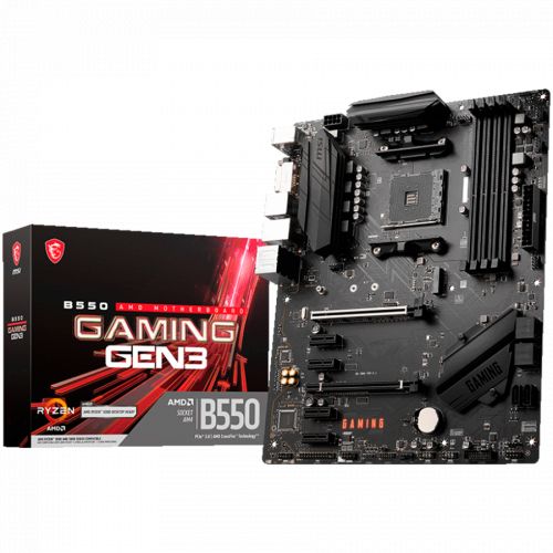 голяма снимка на MSI B550 GAMING GEN3 AM4