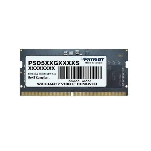 голяма снимка на Patriot Signature SODIMM 8GB DDR5 PSD58G480041S