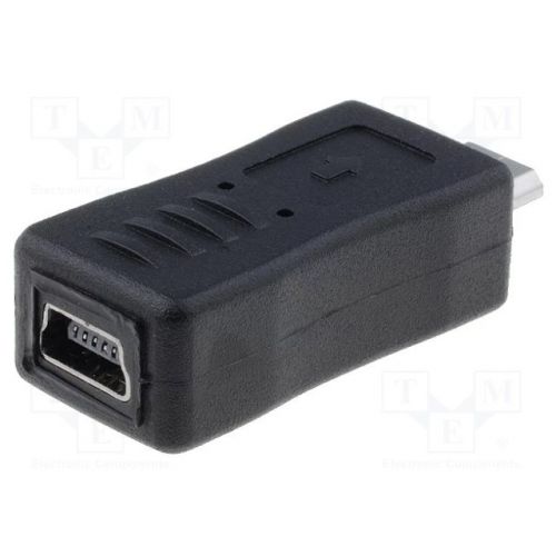 голяма снимка на VCom Adapter Micro USB M to Mini USB F CA418