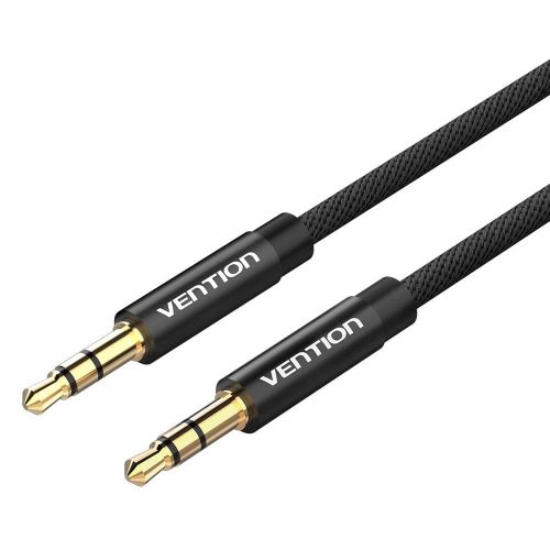 голяма снимка на Vention Fabric Braided 3.5mm M M Audio Cable 1m BAGBF