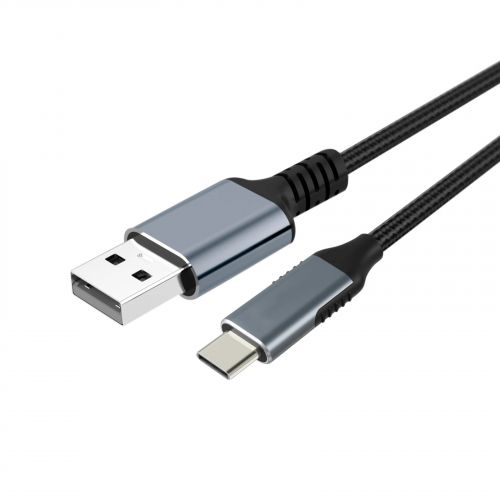 голяма снимка на VCom USB 3.1 Micro type C  USB 2.0 AM Black CU405M-1.8m