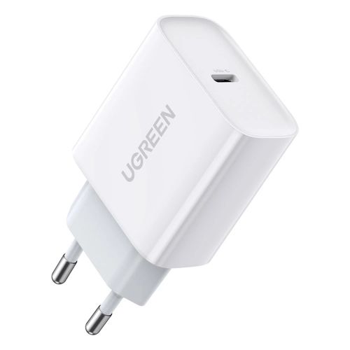 голяма снимка на Ugreen Fast Charger Wall QC PD3.0 Type-C 20W CD137 White 60450